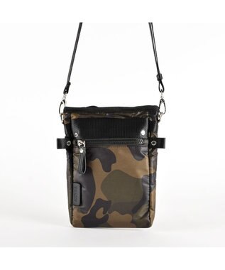 Y'SACCS テープデザインポシェット カーキ