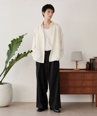 WEGO クロスタックバギースラックス ブラックストライプ