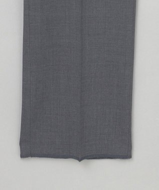 GOTAIRIKU ロングセラー【洗える/折り目加工/シワになりにくい/ウエストアジャスター】ウォッシャブル サマーウール100％パンツ_定番色(1タック)25年モデル ライトグレー系