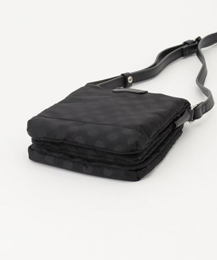 Y'SACCS ドットジャカード　ミニポシェット ブラック