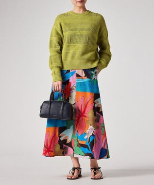 Paul Smith カラーミックスボストンバッグ ネイビー