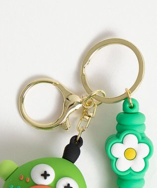 WEGO たべものモンスターキーホルダー グリーン