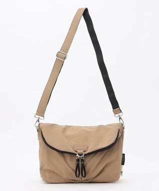 LA BAGAGERIE 【MONICA】フロントポケット2WAYバッグ グレージュ