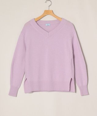 ONWARD Reuse Park 【組曲】ニット秋冬 パープル