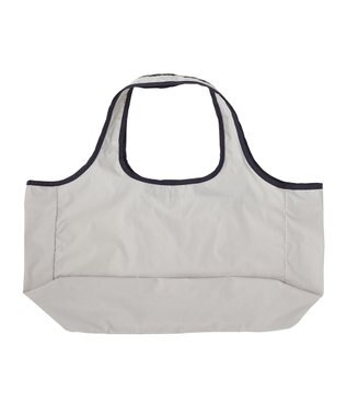 MOONBAT POLO RALPH LAUREN ポロポニー 刺繍 ポーチ付きレインバック ライトグレー