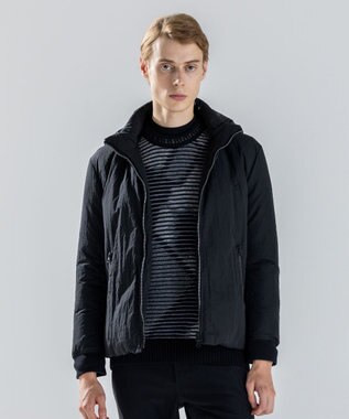 JOSEPH HOMME 【新素材】スリークエアーナイロン　ADSダウンブルゾン ブラック系
