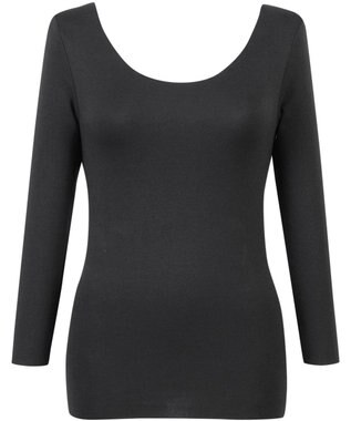 Wing あったかインナー 綿100％(肌側) アウターにひびきにくい ムレにくい 【綿の贅沢 ここちフラット】 8分袖 長袖 秋 冬 EL4872 ウイング／ワコール