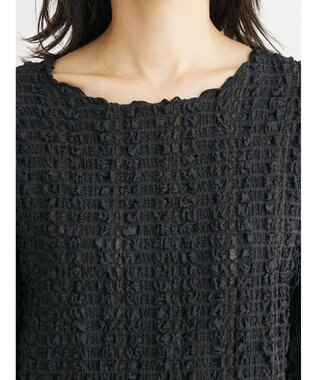 Green Parks ・ＲＡＹ　ＣＡＳＳＩＮ　フクレジャカードプルオーバー Black