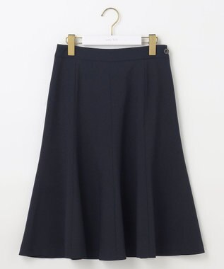 ANY SIS 【UVカット / 接触冷感 / 吸水速乾】スマートビューティストレッチ フレアスカート ネイビー