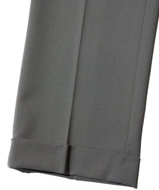 J.PRESS MEN 【J.PRESS ORIGINALS】HOPSACK 1TACK PIPED STEM SLACKS カーキ系