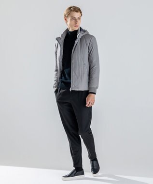 JOSEPH HOMME 【新素材】スリークエアーナイロン　ADSダウンブルゾン ライトグレー系