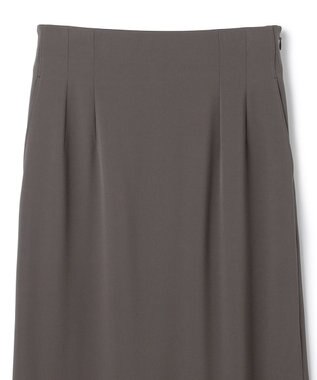 uncrave クールタッチツイル Iラインスカート スレート