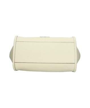 INTER-CHAUSSURES 【LORISTELLA】バンブーハンドルレザーバッグ アイボリー