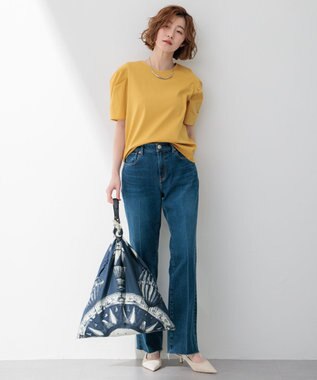 23区 【CLASSY.6月号掲載/Oggi4月号掲載】オリジナル スカーフ バッグ ネイビー系