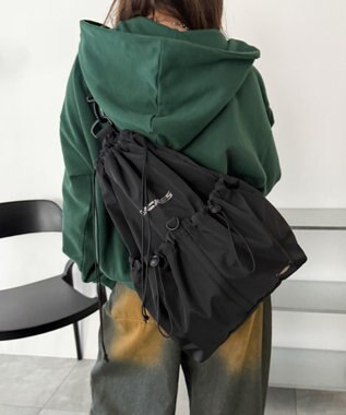 WEGO 【ユニセックス着用ITEM】別注Dickies2wayナップサック 柄1