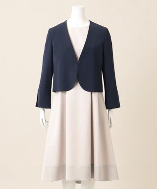 23区 【APPLAUDIR】ダブルクロス ジャケット ネイビー系