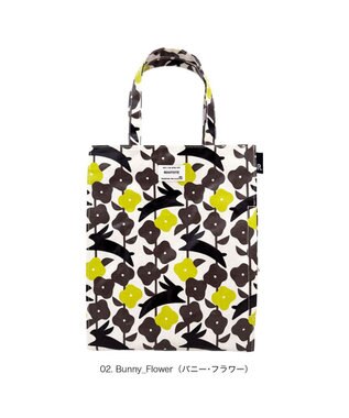 ROOTOTE 3533【ルートート】EU.アーキャトル.ラミネート-X 02：バニー・フラワー