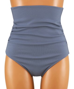 San-ai Resort（三愛水着楽園） 【San-ai Resort×PEACH JOHNコラボ】【ナイスバディ水着】パフスリーブワイヤービキニ　9M・11L　【San-ai Resort（サンアイリゾート）】 ブルー