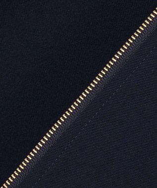 J.PRESS YORK STREET 【WOMEN】ジャージーライクツイル ドルマンブルゾン ネイビー系