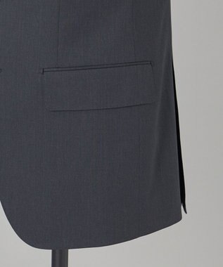 GOTAIRIKU オールシーズン対応【御幸毛織】WOOL×SOLOTEX ストレッチスーツ（グレー無地） グレー系