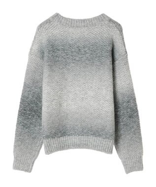 CRAFT STANDARD BOUTIQUE グラデーションクルーネックプルオーバー Gray