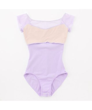 Chacott フレンチスリーブレオタード ライラック