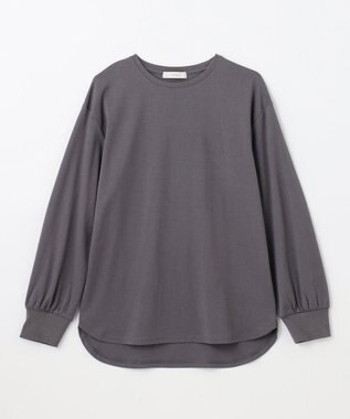 ANY 【UVケア】ビューティベーシックロングＴシャツ チャコール