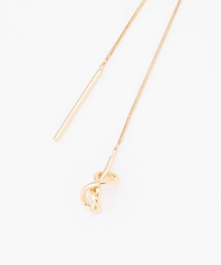 ANY SIS スライドメタル ネックレス ライトゴールド