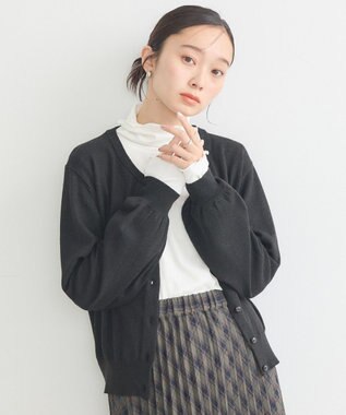 earth music&ecology アンジェリーナラメカーディガン