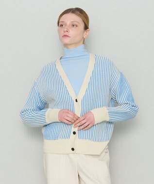 JOSEPH 【洗える】バイオテープコットン　カーディガン