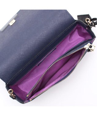 A.D.M.J. 【牛革】アールデコマルチウェイショルダー NERO