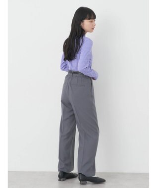 earth music&ecology シャーリングハイネックプルオーバー Lavender