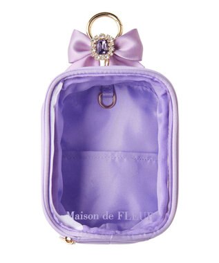 Maison de FLEUR EC限定クリアポーチS Lavender
