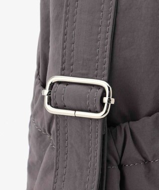 LA BAGAGERIE 【MONICA】クリンクルナイロン　ドロスト2WAYバッグ グレー