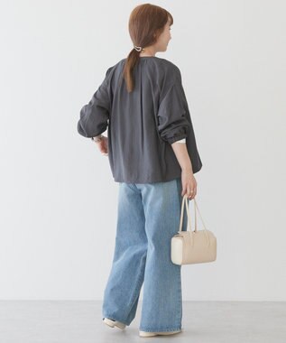 AMERICAN HOLIC ＶネックＺＩＰブルゾン Charcoal Gray