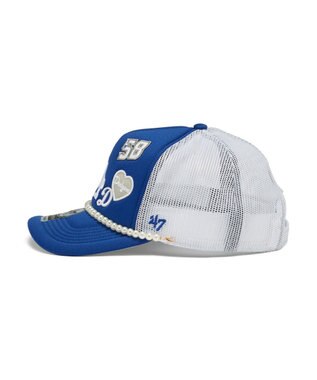 WEGO 【ユニセックス着用ITEM】＇47　HITCH　FM　MLB　TRENDY　TEAM ブルー
