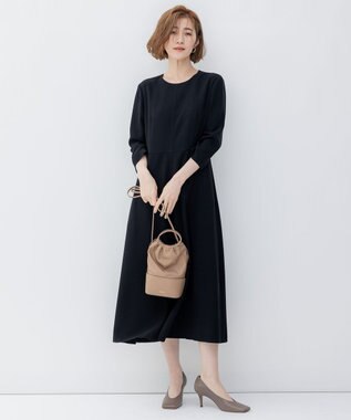 23区 ORSETTO CAVOLO レザー ハンドバッグ ベージュ系