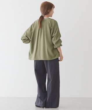 AMERICAN HOLIC ＶネックＺＩＰブルゾン Olive