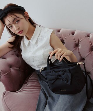 TOCCA RIBBON CUBE NYLON MINI TOTE ミニトートバッグ【古畑星夏さん着用】