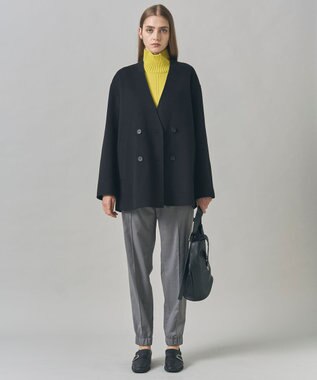 ICB 【洗える】T/Wブロード ジョグパンツ ライトグレー系