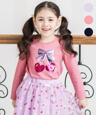  ミラクルスパンコール 長袖 Tシャツ