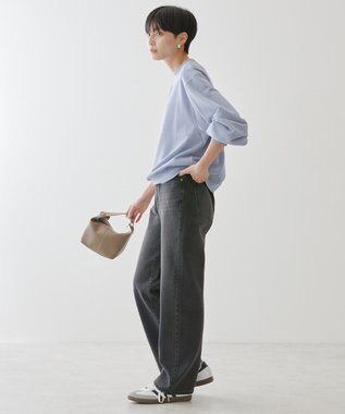 AMERICAN HOLIC ラメ裏毛プルオーバー Blue