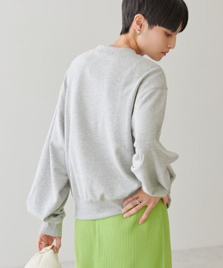 AMERICAN HOLIC ラメ裏毛プルオーバー Gray