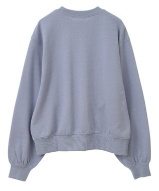 AMERICAN HOLIC ラメ裏毛プルオーバー Blue