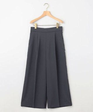 組曲 L 【ストレッチ・イージーケア】オシャクロス ガウチョパンツ 【WEB限定】ミディアムグレー系9