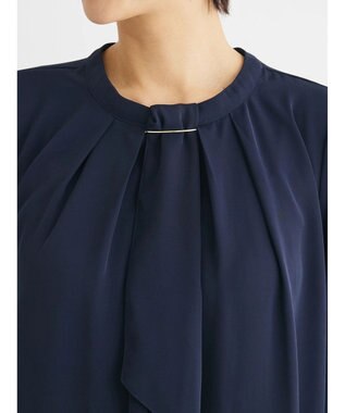 Green Parks ２ｗａｙ　ボウタイアソートブラウス Dark Navy