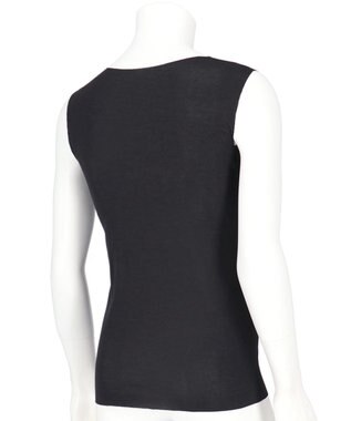 WACOAL MEN 【オーガニック綿混インナー】多機能を着る。綿の贅沢オーガニック 汗取り機能つき ノースリーブ GL5211 /ブロス バイ ワコールメン ブラック