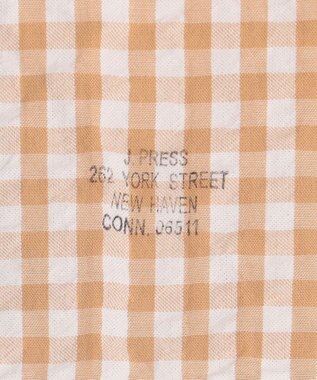 J.PRESS MEN 【WEB・一部店舗限定】サッカーギンガムチェック シャツ/B.D イエロー系3