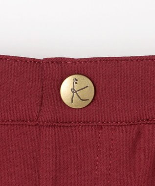 組曲 KIDS 【110-140㎝】ソフトストレッチ ショートパンツ ボルドー