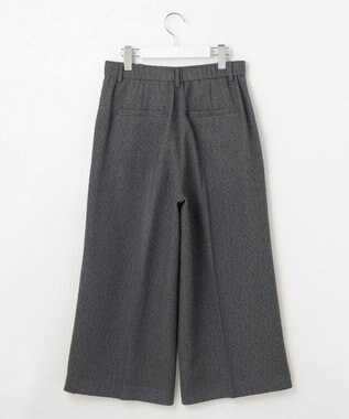 自由区 ブライトリングツイードクロップド パンツ スレート